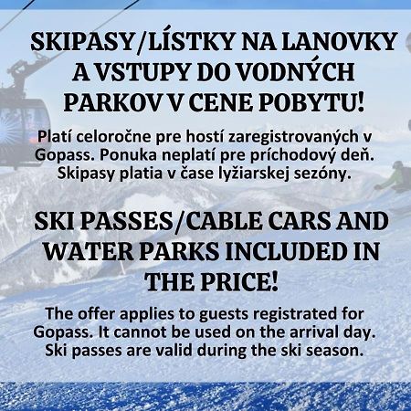 Chalets Jasna Collection Centrum Демановска Долина Екстериор снимка